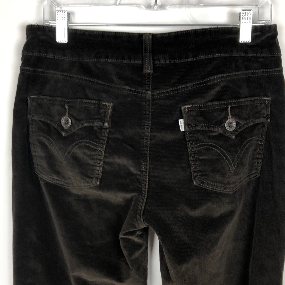 Levi Jean Cords Women’s Size 8 Dark Brown